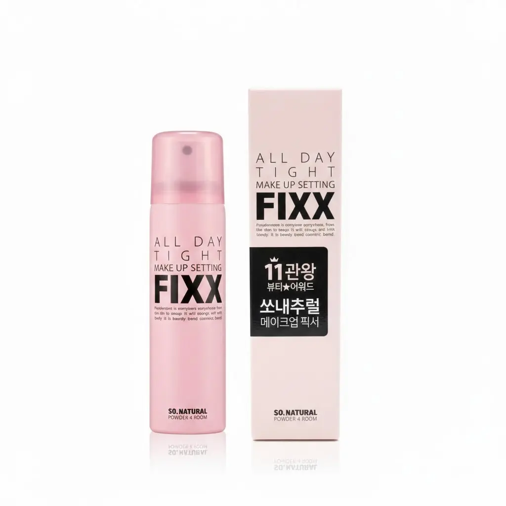 【so natural】FIXX 全天候完美定妝噴霧 粉瓶 75ml _ 公司貨