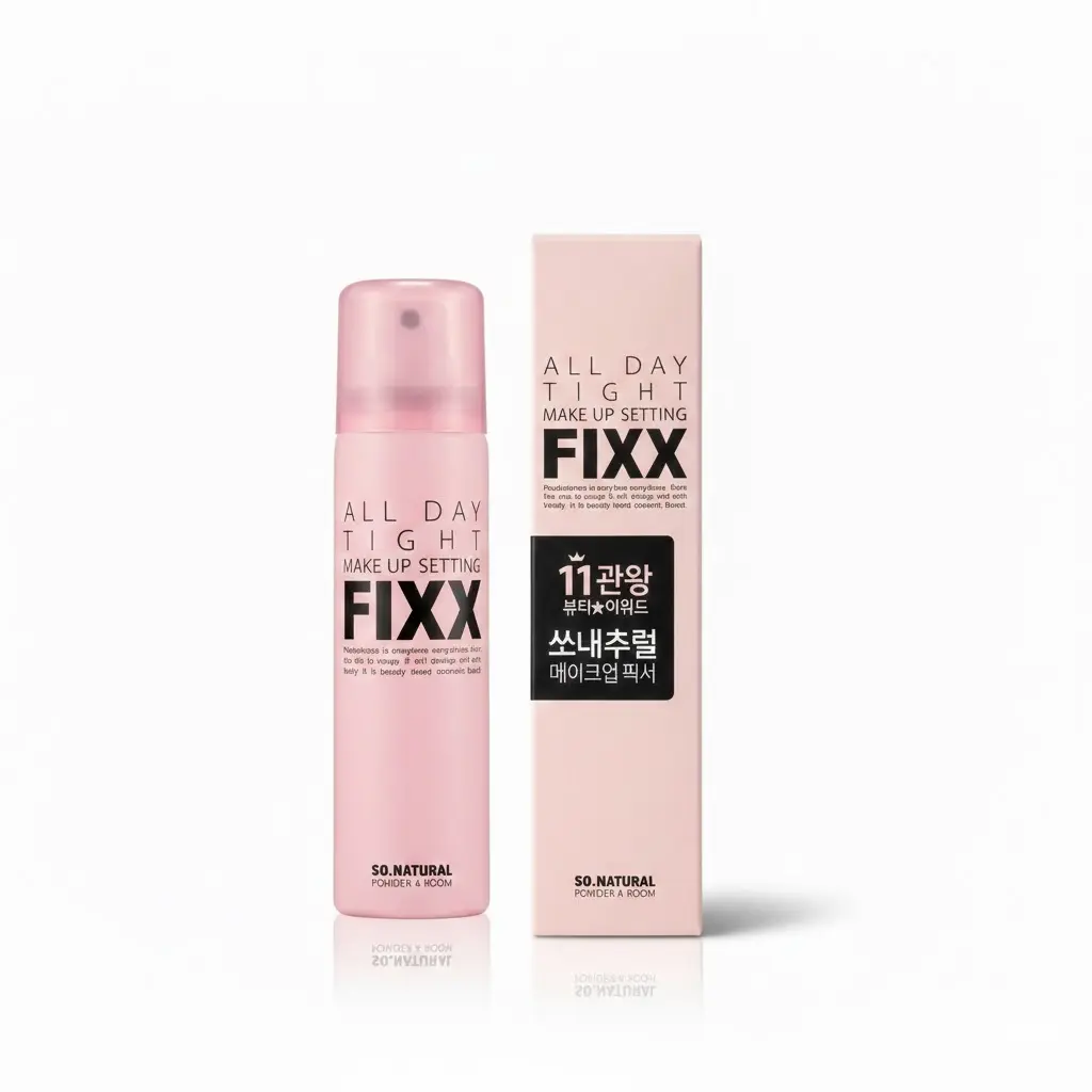 【so natural】FIXX 全天候完美定妝噴霧 粉瓶 120ml _ 公司貨