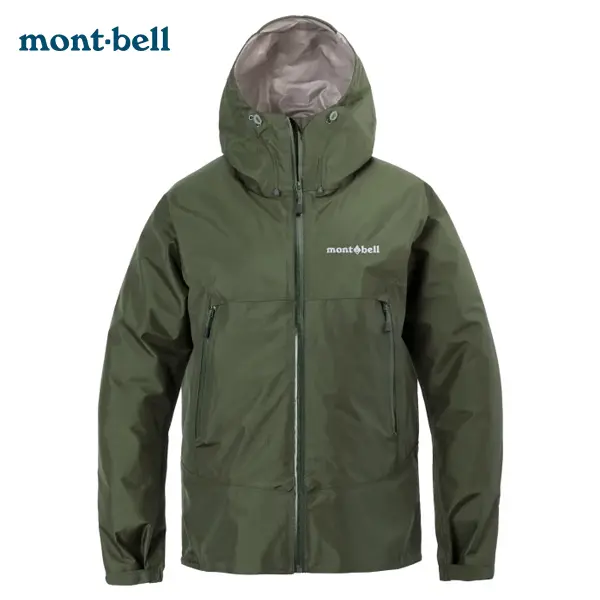 【Montbell】Rain Trekker Jacket Women 女款GTX雨衣/ 綠S