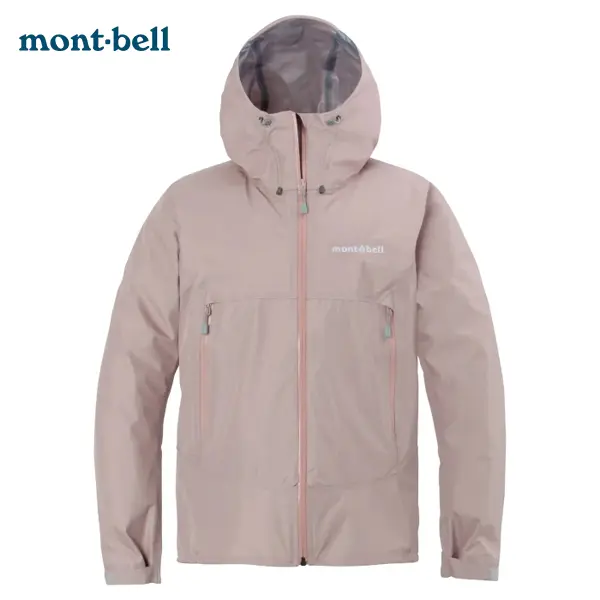 【Montbell】Rain Trekker Jacket Women 女款GTX雨衣/ 粉L