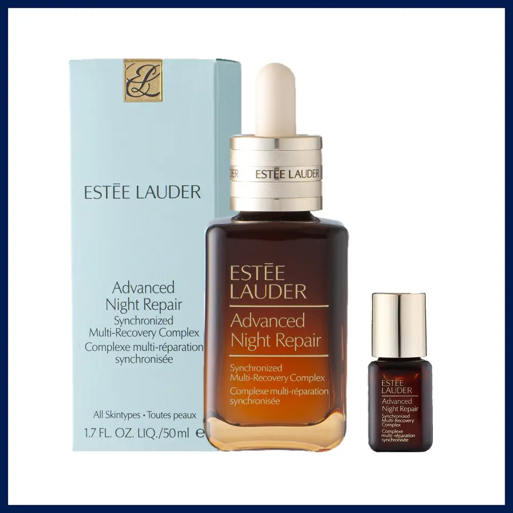 Estee Lauder 雅詩蘭黛 (小棕瓶)特潤超導全方位修護露50ml+7ml 公司貨