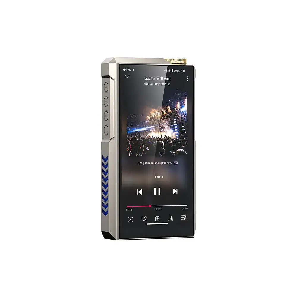 FiiO M27 旗艦級 Android 高解析音樂播放器/ 鈦合金(金色)
