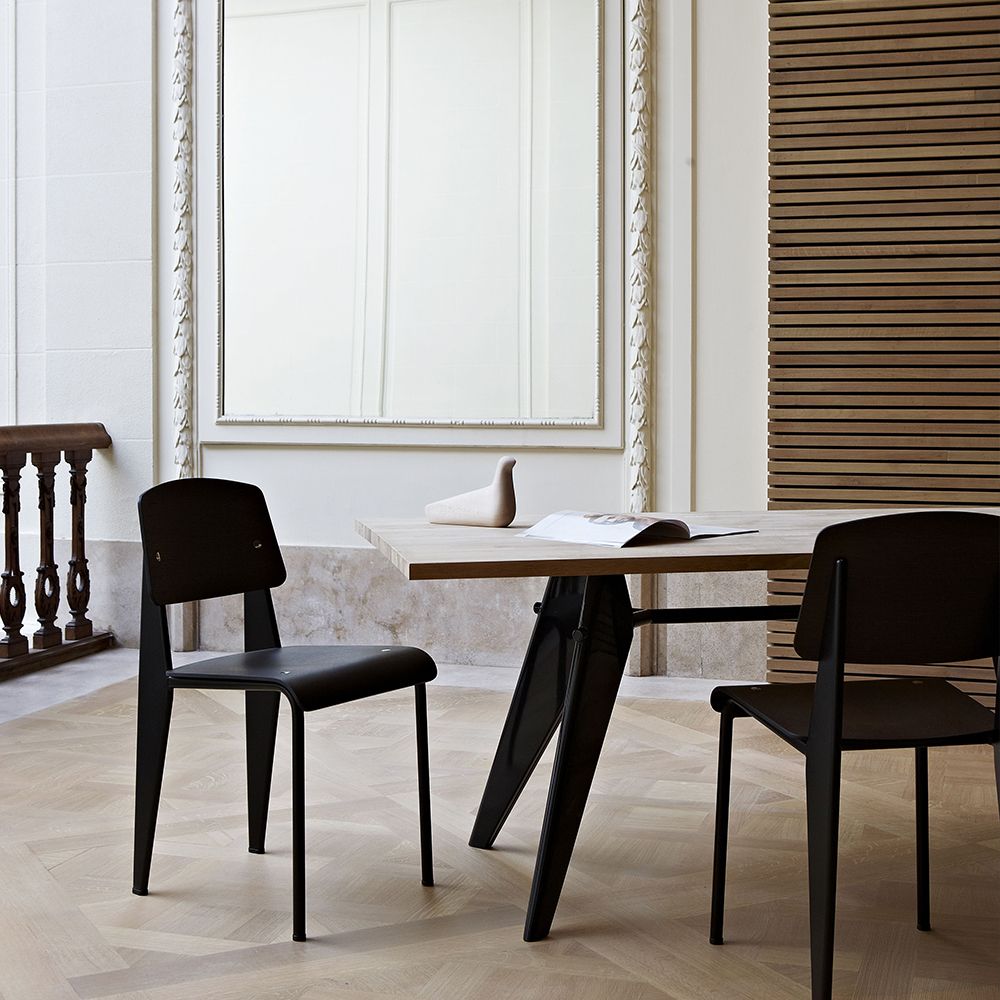 北歐櫥窗/Vitra Standard SP 標準單椅(全深黑)