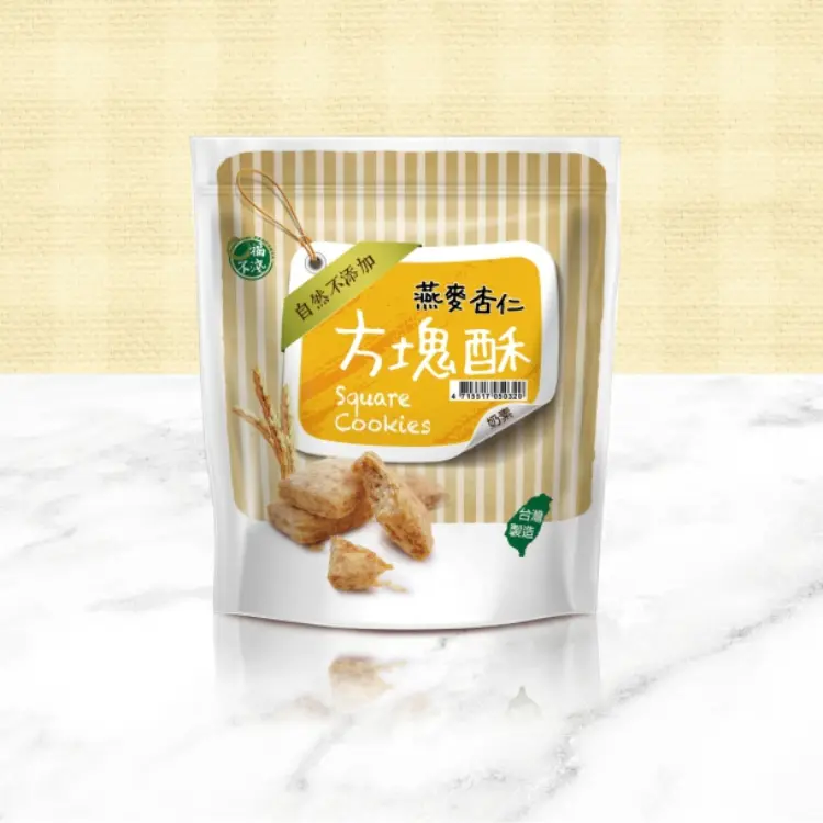 口福不淺方塊酥/ 燕麥杏仁