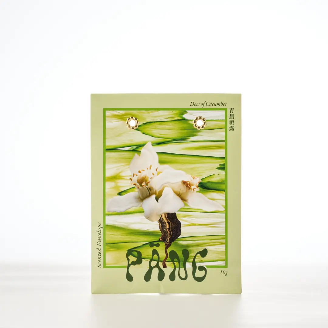 【雱 PĀNG】信封香氛袋 單入 | 青晨橙露 Dew of Cucumber | 環境友善 質感設計 空間香氛