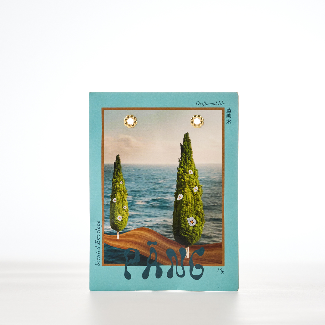 【雱 PĀNG】信封香氛袋 單入 | 藍嶼木 Driftwood Isle | 環境友善 質感設計 空間香氛