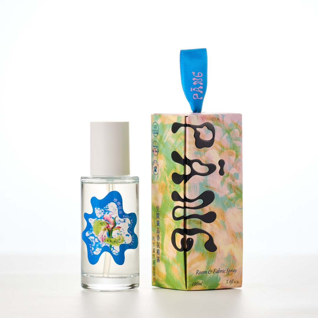 【雱 PĀNG】空間織品香氛噴霧 100ml 單入 | 檳榔花夜 Betel Blossom Night | 細緻噴霧 擴香香氛 質感設計