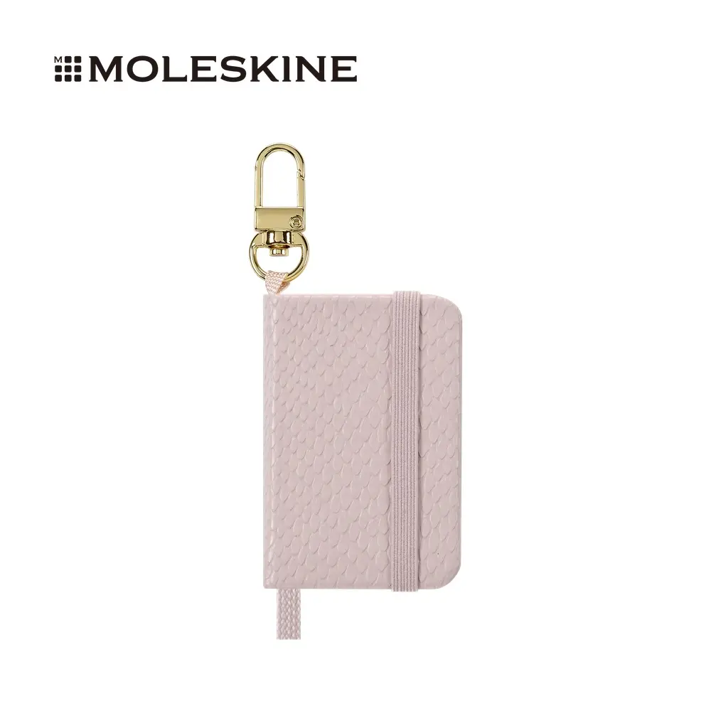 MOLESKINE櫻花系列限量珍貴素皮迷你筆記本掛飾