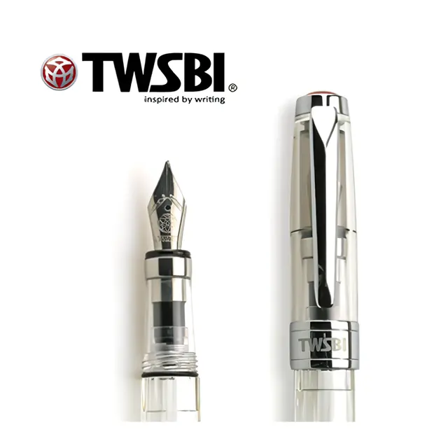 TWSBI 鑽石580活塞吸墨式鋼筆/ 透明/ F