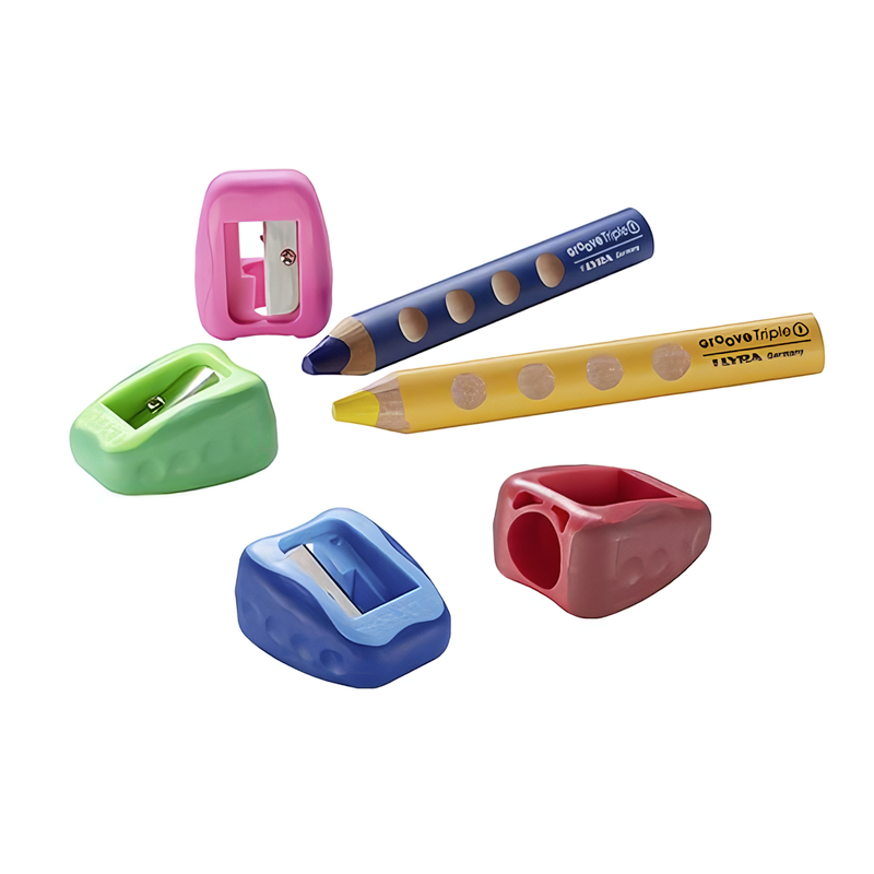 LYRA GROOVE胖胖3合1三角洞洞筆專用削筆器