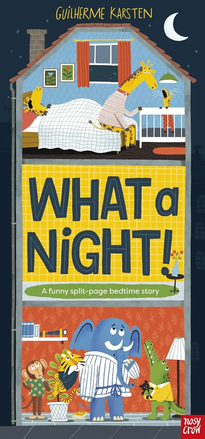 有聲圖畫書雙書5折➤What a Night! (+QRcode故事音檔)