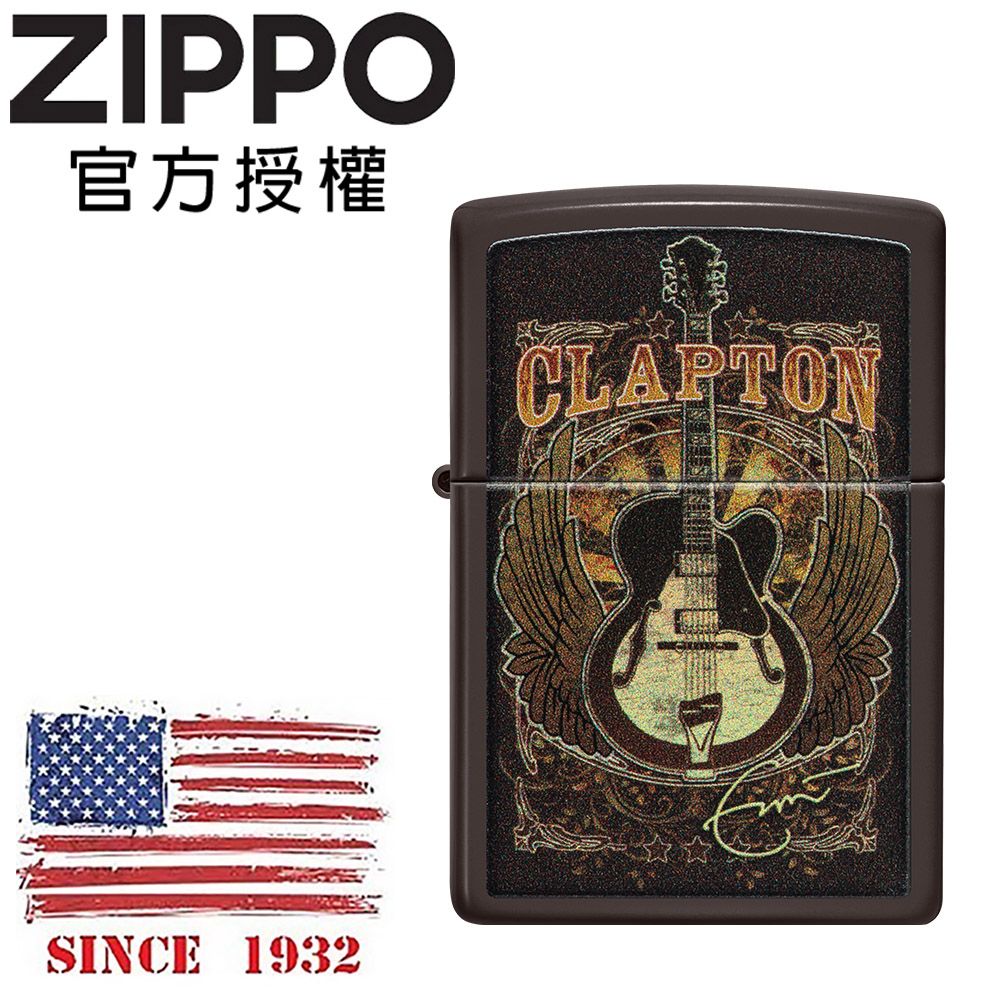 ZIPPO Eric Clapton聯名款防風打火機 / 美國設計款