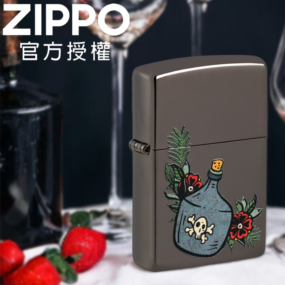 ZIPPO 月光酒壺防風打火機 / 美國設計款