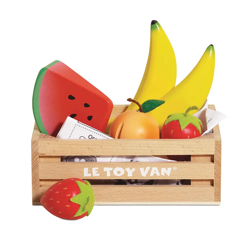 Le Toy Van角色扮演/ 新鮮水果盒木質玩具組/ TV183
