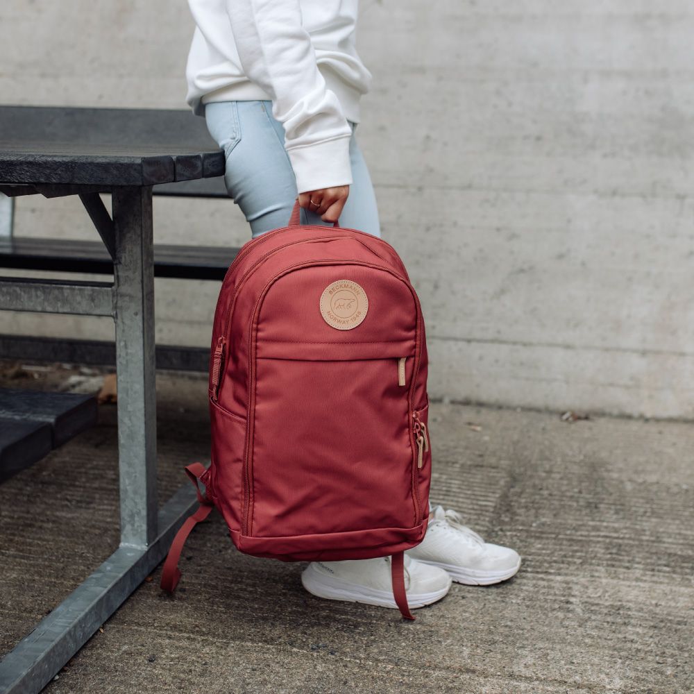 BECKMANN成人護脊後背包/ Urban/ 30L/ 秋葉紅