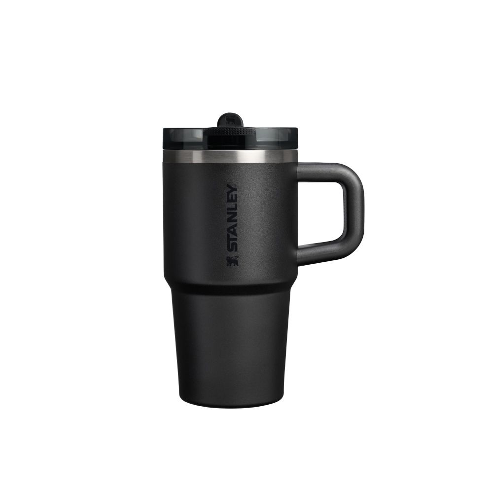 STANLEY防漏吸管隨手杯/ 0.59L/ 消光黑2.0