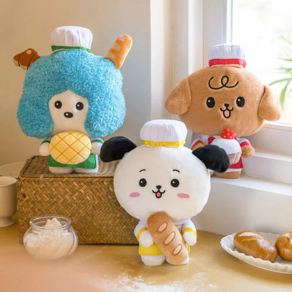 TOYZEROPLUS BANGGRI烘焙系列25cm毛絨公仔/ 烘焙大師Coco