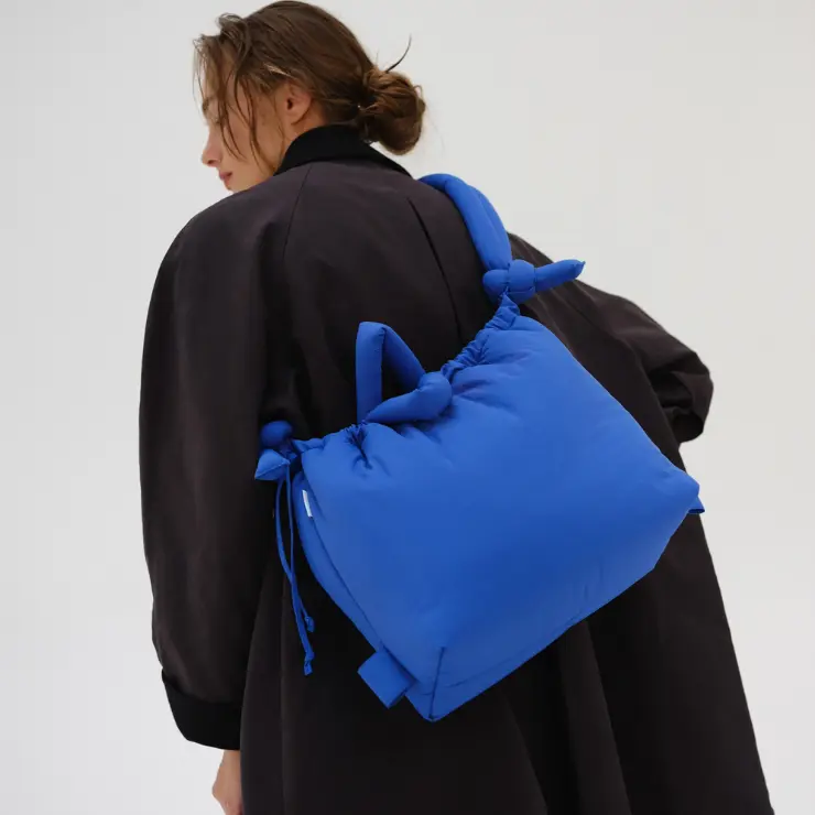西班牙ÖLEND空氣斜背包/ Ona Soft Bag/ 鈷藍
