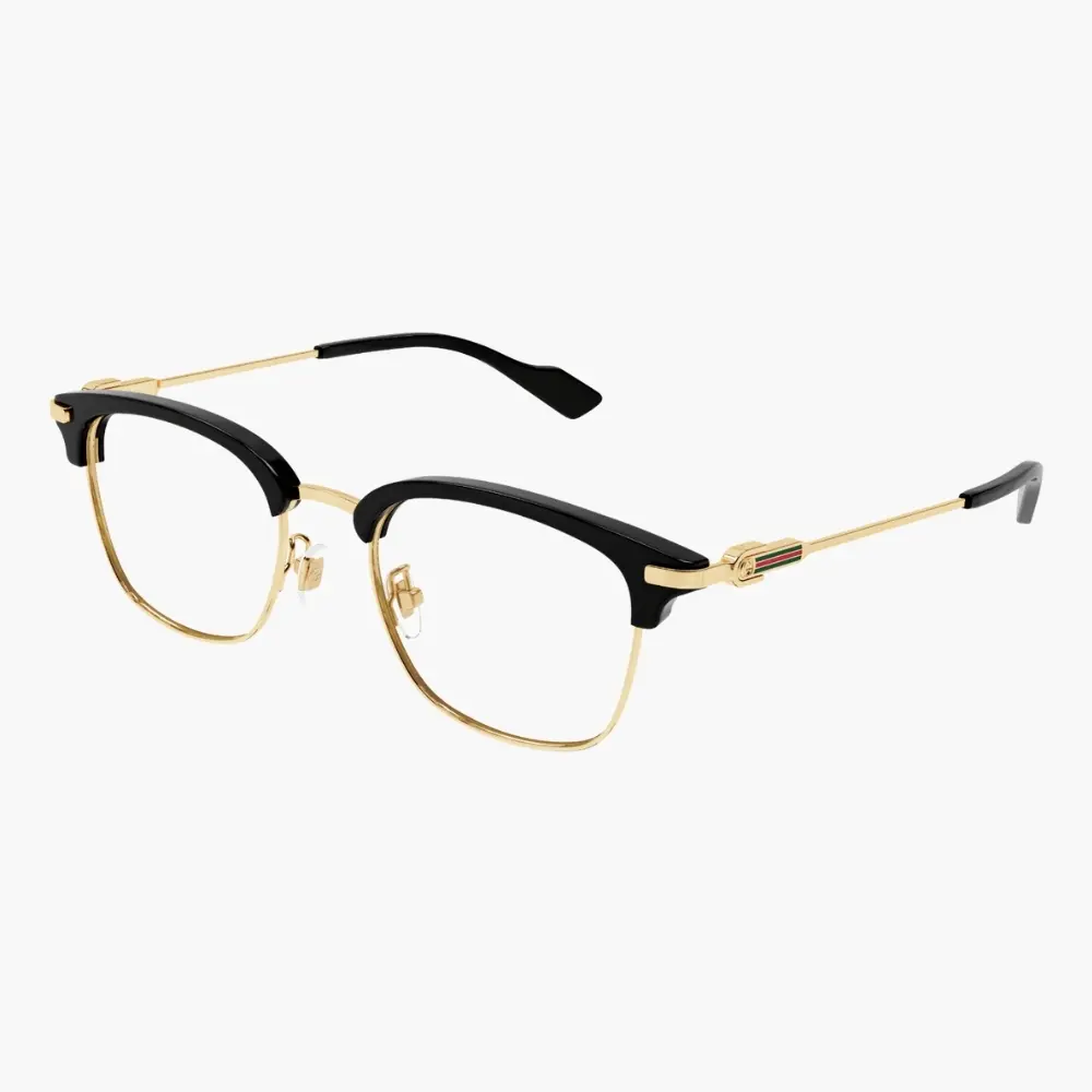 GUCCI｜GG1606OK-002 眉形金屬光學眼鏡/ 公司貨