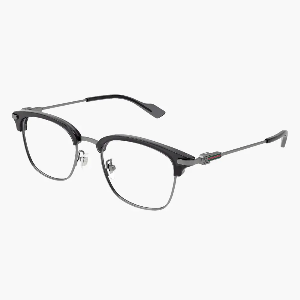 GUCCI｜GG1606OK-003 眉形金屬光學眼鏡/ 公司貨