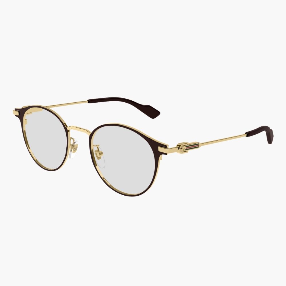 GUCCI｜GG1739OK-002 圓形金屬光學眼鏡/ 公司貨