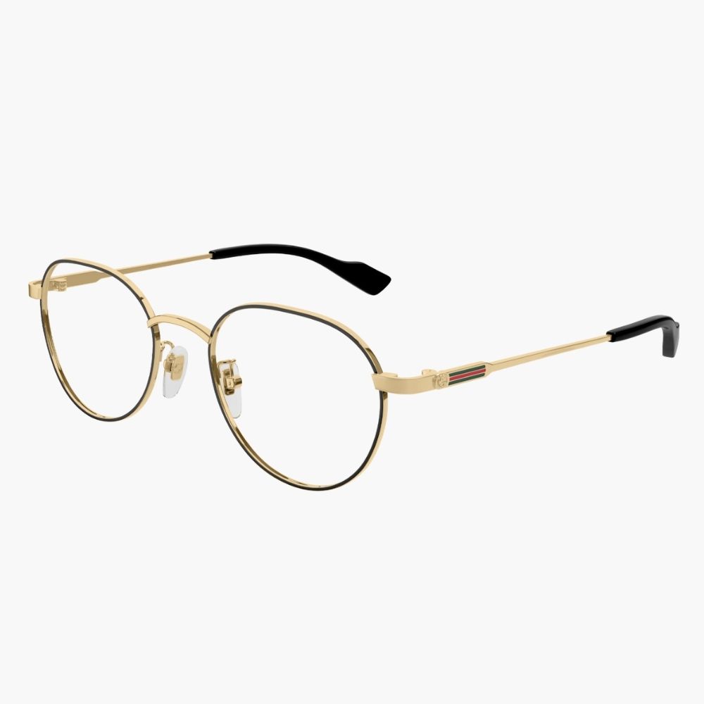 GUCCI｜GG1747OA-001 不規則金屬光學眼鏡/ 公司貨