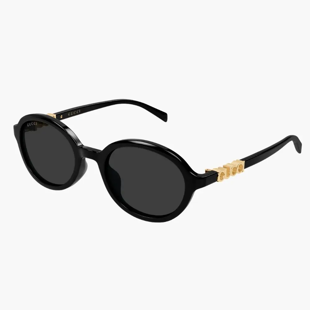 GUCCI｜GG2033SA-001 圓形膠框太陽眼鏡/ 公司貨
