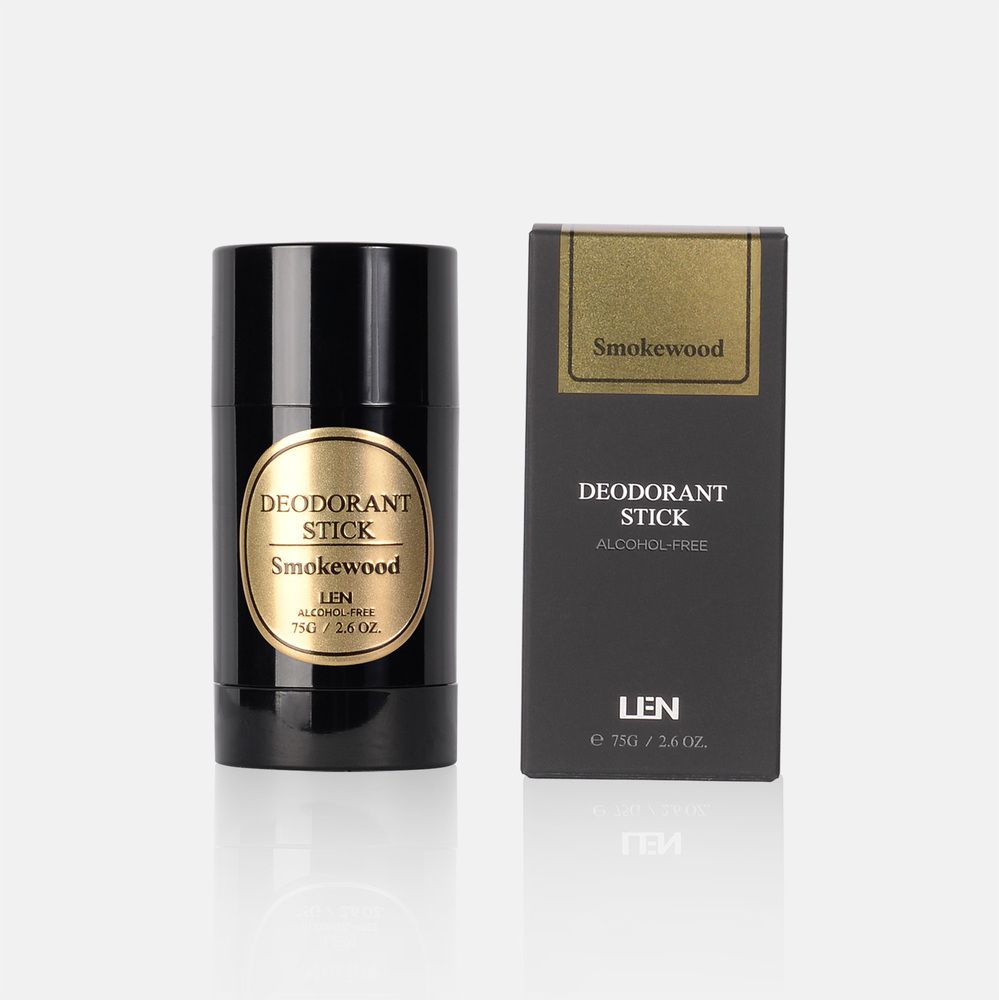 LEN 嵐 天然體香膏/ 75g/ 焚香癒創木Smokewood
