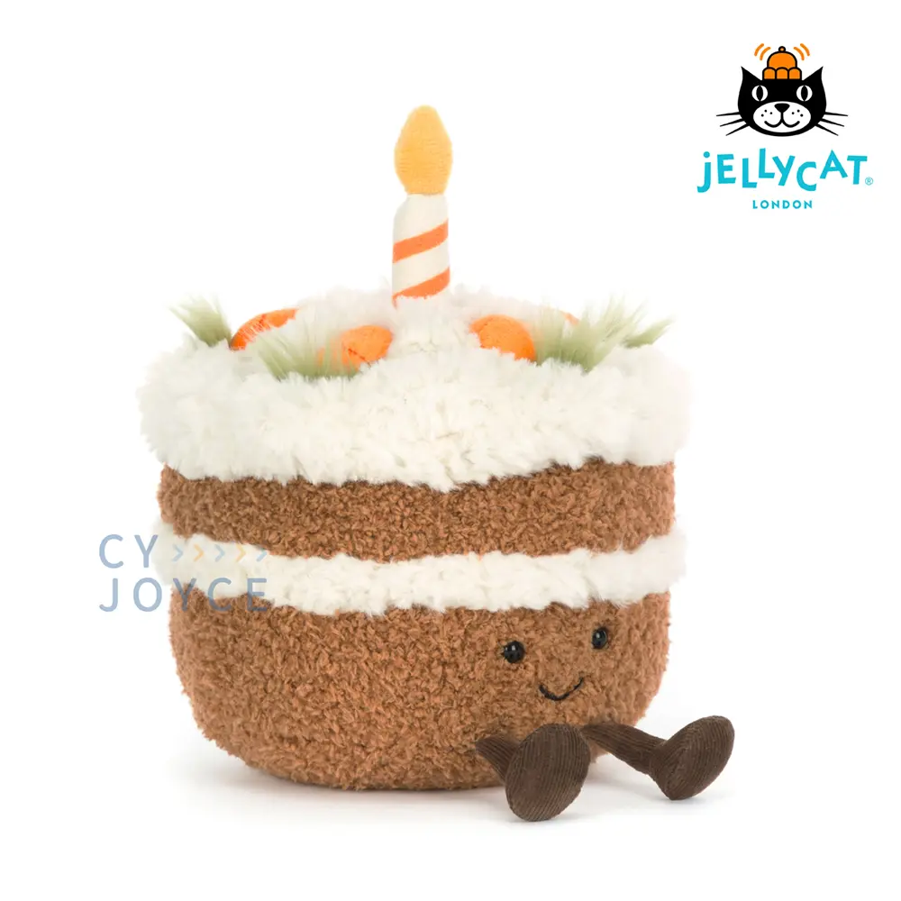 Jellycat趣味胡蘿蔔蛋糕/ 15cm