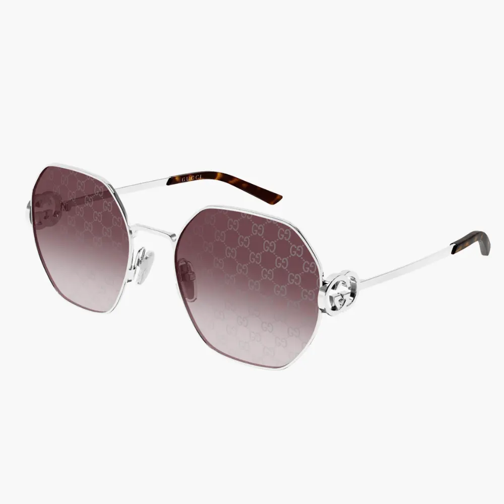 GUCCI｜GG2046S-004 六角形金屬漸層太陽眼鏡/ 公司貨