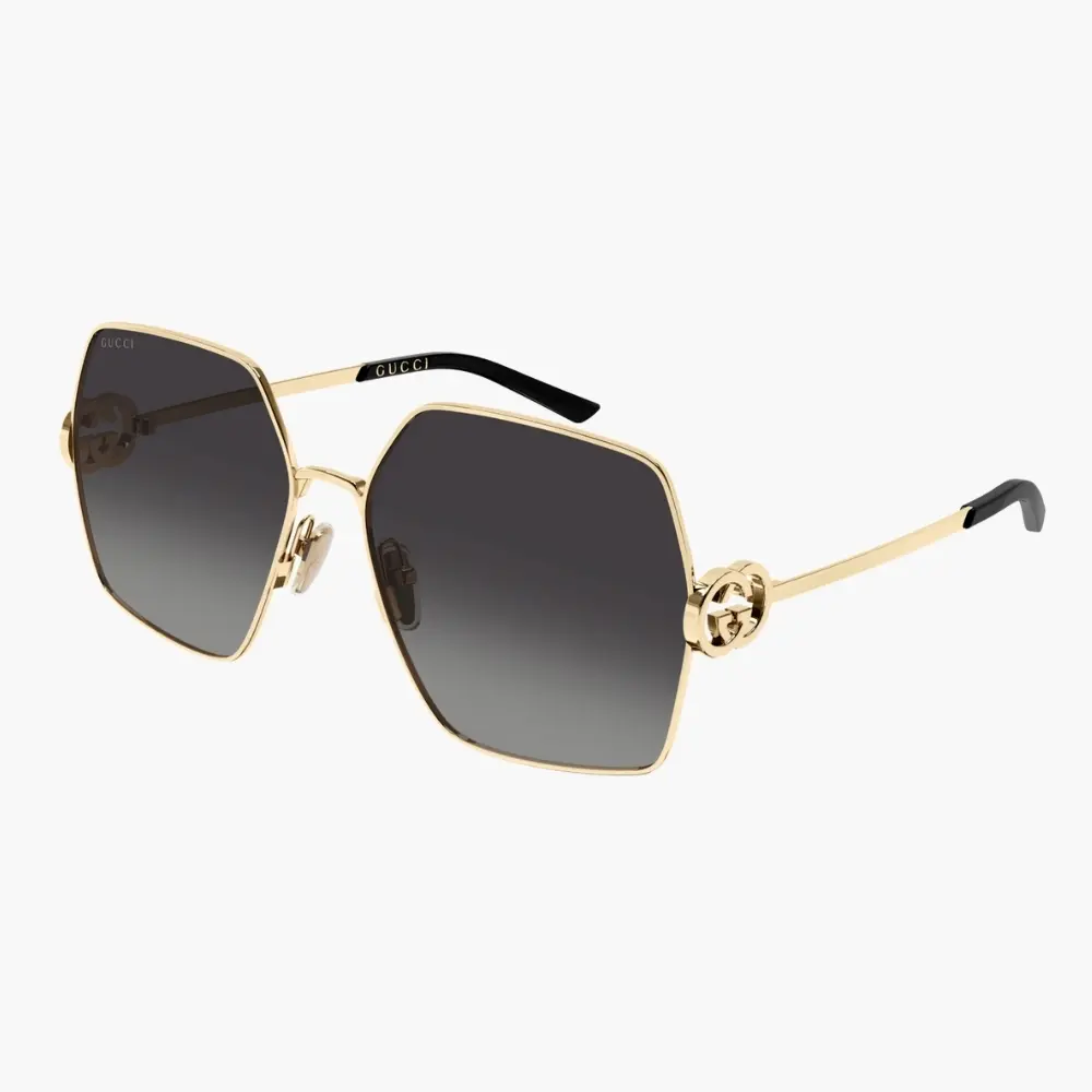 GUCCI｜GG2163S-001 不規則金屬太陽眼鏡/ 公司貨