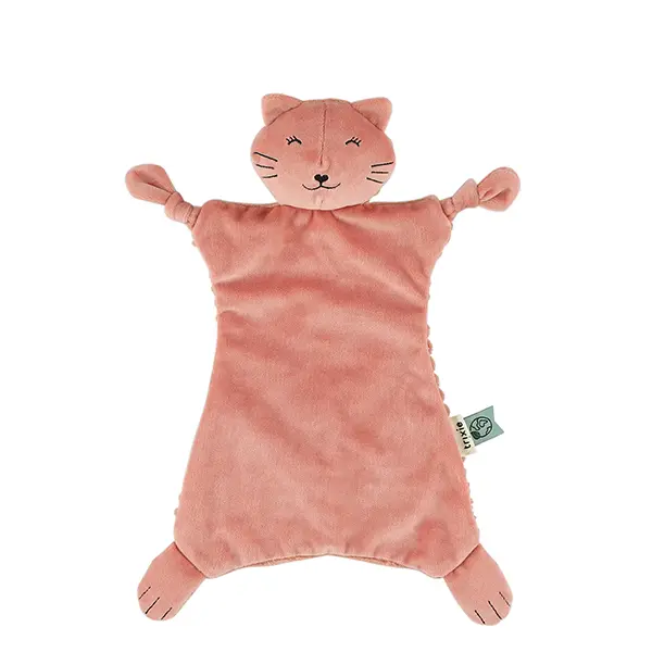 trixie動物造型寶寶安撫巾/ 甜笑貓咪