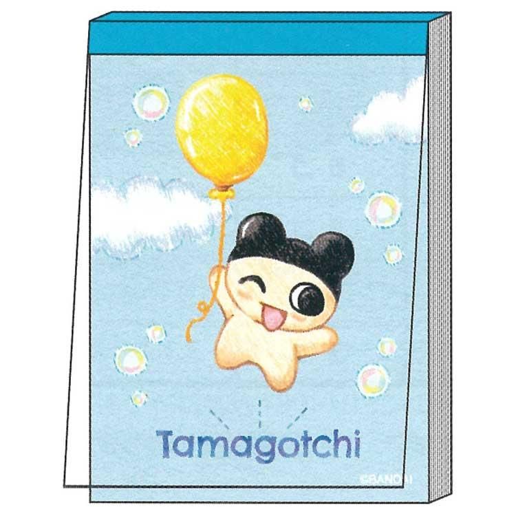 日本 sun-star Tamagotchi塔麻歌子 迷你便條紙本/ 氣球