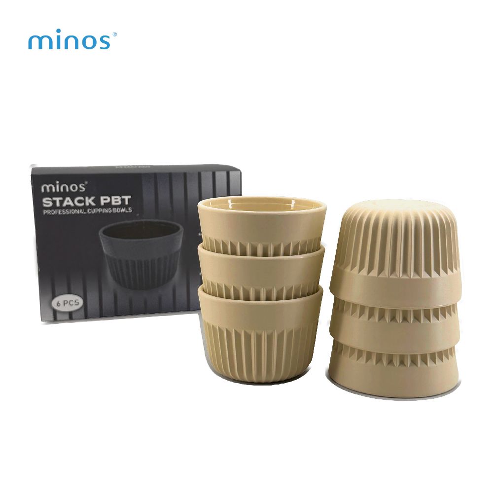 minos 杯測杯 6入裝/ 卡其（六入裝）