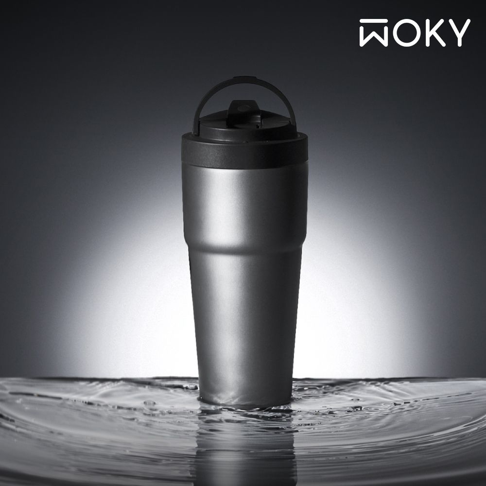 無塗層升級開掛➤WOKY沃廚 Ti純鈦渾圓杯770ml