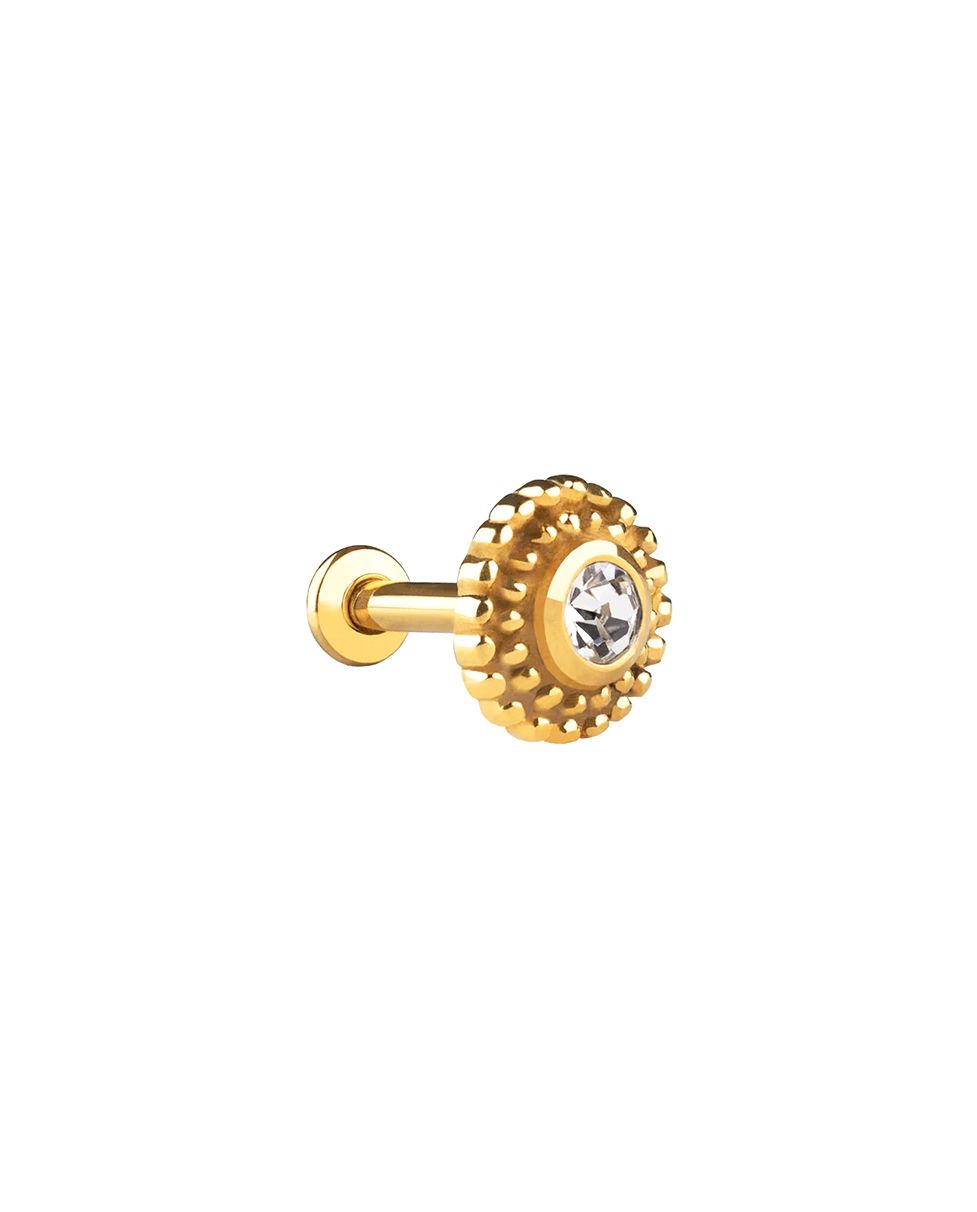 【ARTE WHITE】J&CO. JEWELRY - Vintage Jewel復古摩天輪抗敏耳環(單入)
