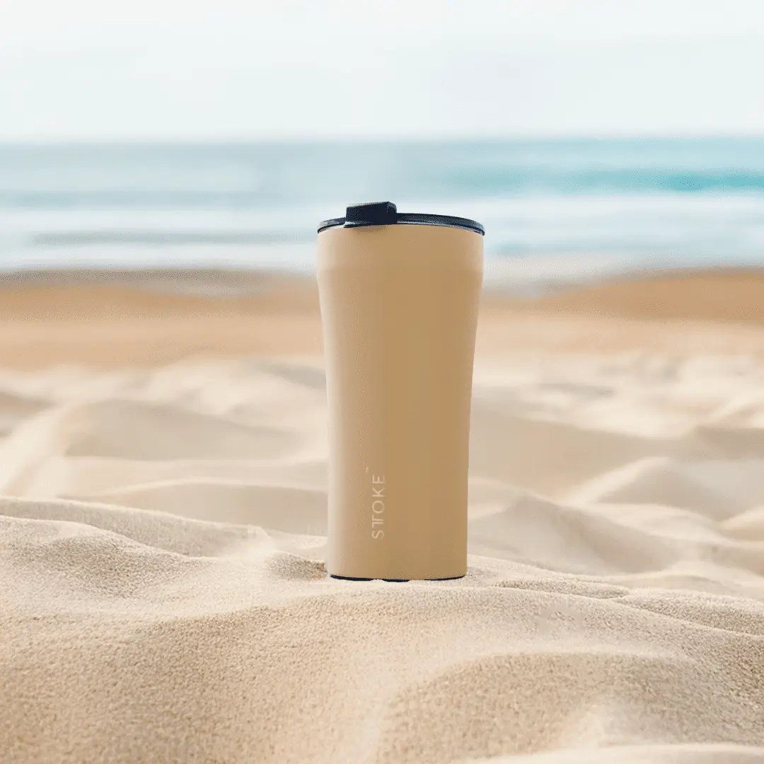 STTOKE陶瓷保溫瓶/ 原野系列/ 460ml/ 曙光沙