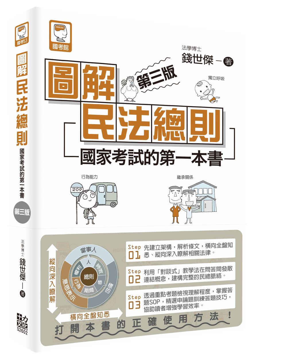圖解民法總則: 國家考試的第一本書 (第3版)