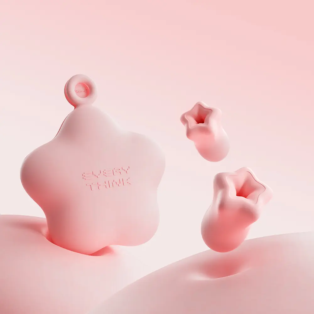 EVERY THINK 星動記憶耳塞/ 6入裝/ 桃桃粉