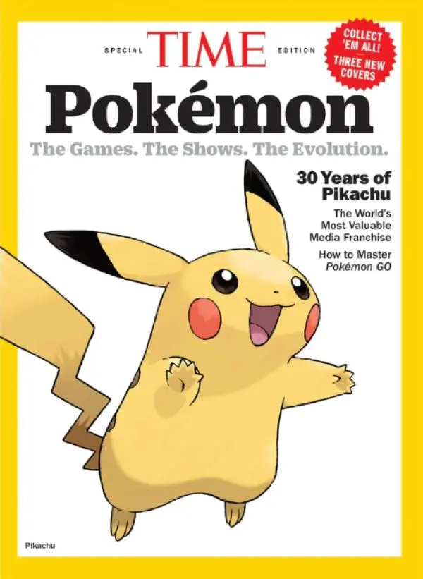 TIME時代特刊: Time Pokémon寶可夢30週年特刊-皮卡丘 (Pikachu) I