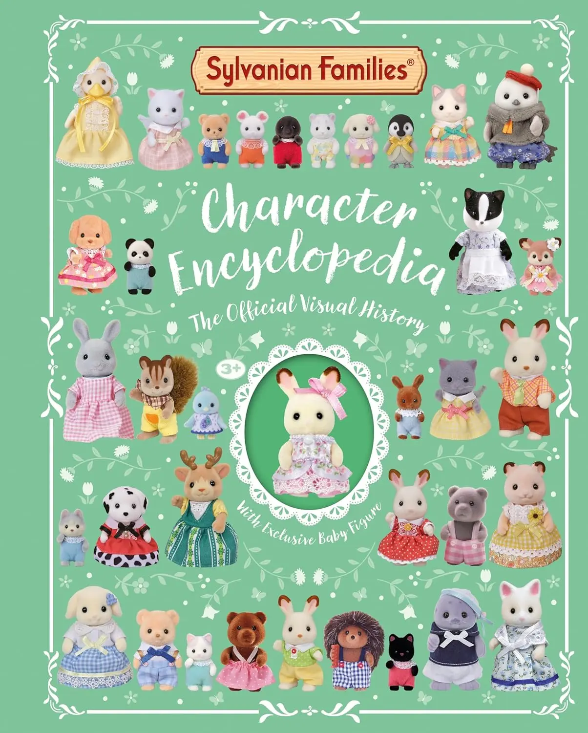 森林家族角色圖鑑➤Sylvanian Families: The Official Character Encyclopedia (+Créme the Chocolate Rabbit Baby Minifigure)