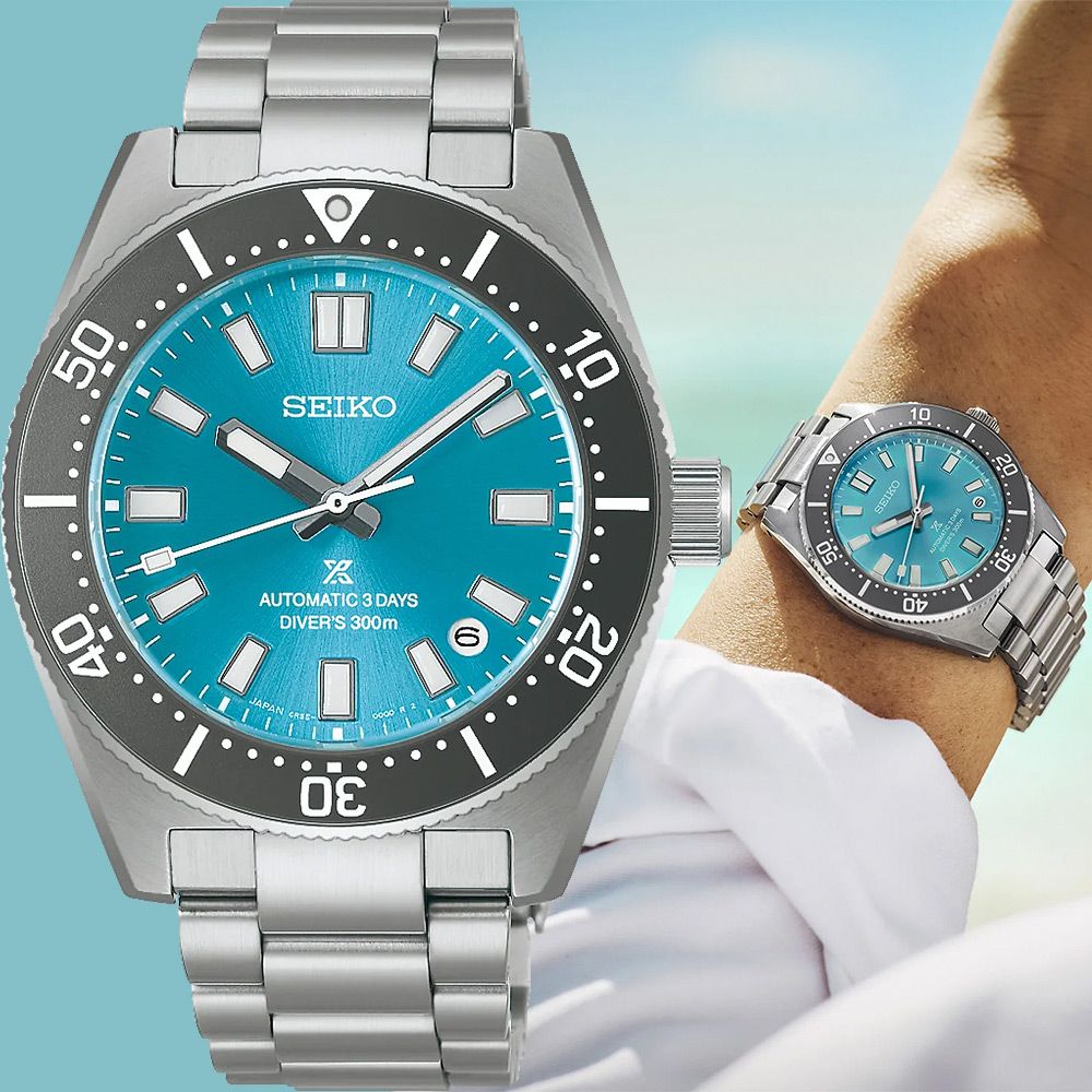 SEIKO 精工 Prospex 愛海洋限量 三日鍊 沖繩1965年潛水機械錶-40mm(SPB545J1/6R55-00T0B)