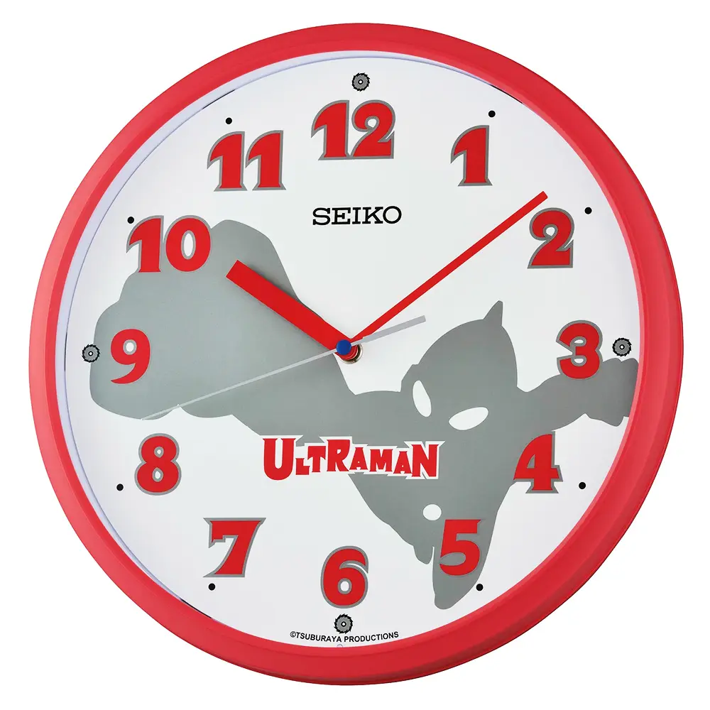 SEIKO 精工 超人力霸王 鹹蛋超人 數字掛鐘 時鐘 (QHA902R)