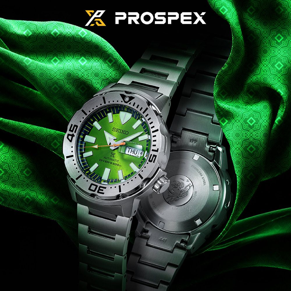 SEIKO 精工 Prospex 亞洲限量版 Prajam Yam 200米潛水機械錶(SRPL41K1/4R36-17Z0G)