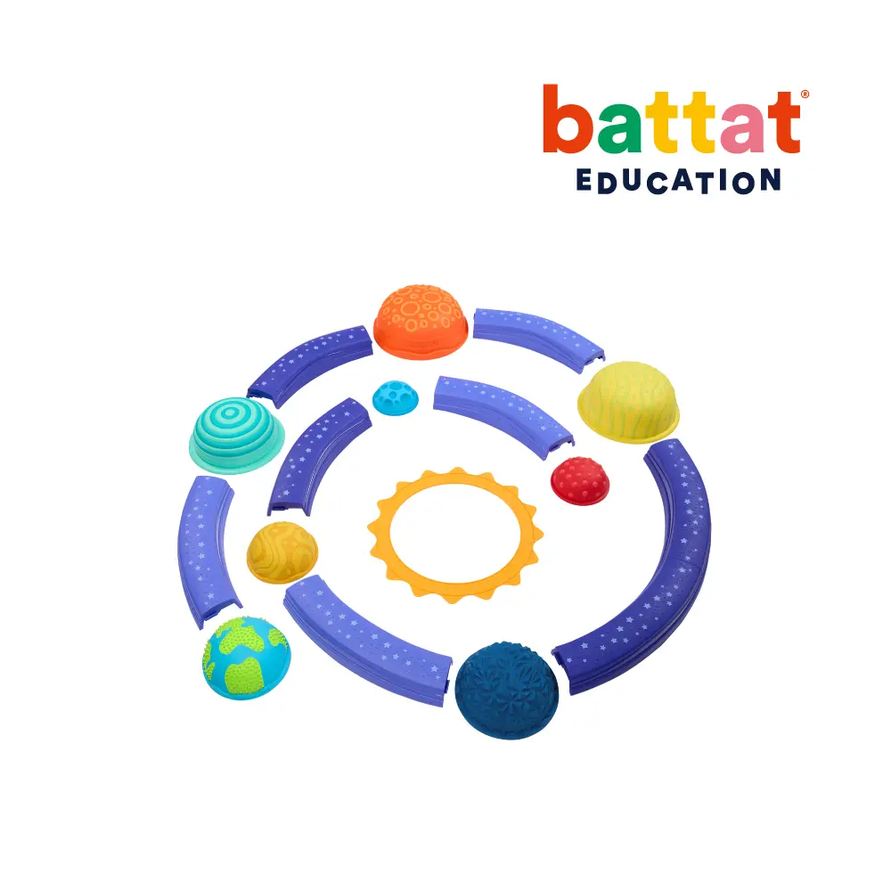Battat 聊育系列-太陽系軌跡平衡木