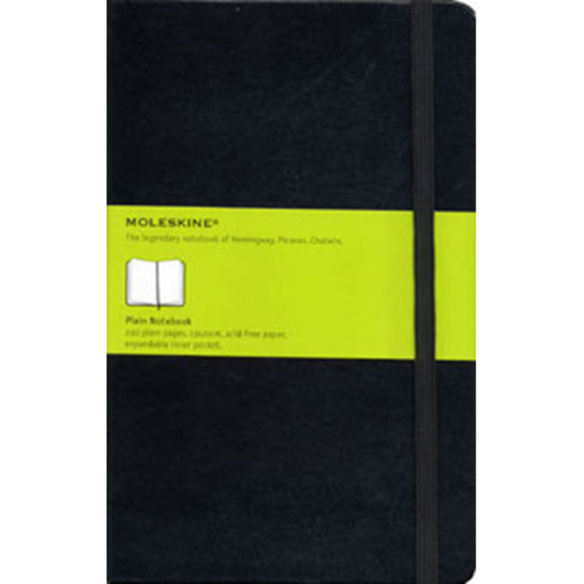 MOLESKINE 經典筆記本/ 硬殼/  L型/  空白/ 黑