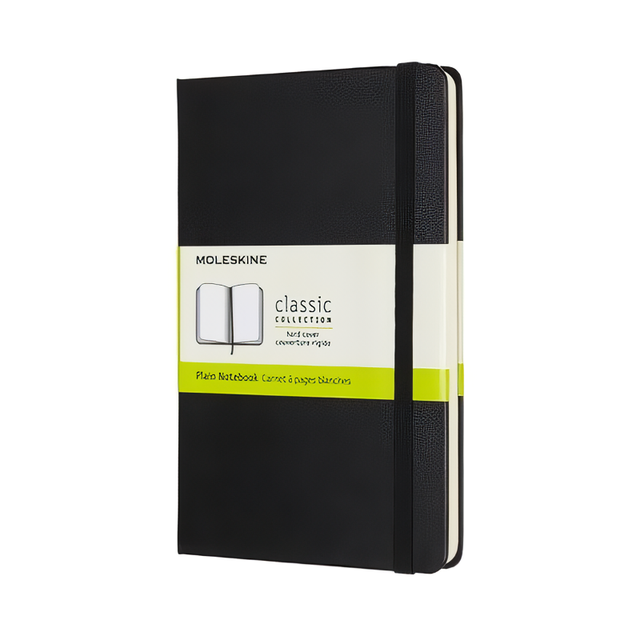 MOLESKINE經典硬殼筆記本/ M型/ 空白/ 黑