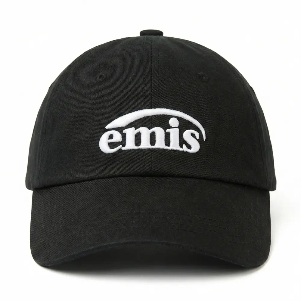 韓國 emis NEW LOGO EMIS CAP(RENEWAL) 韓製 新標誌款棒球帽 黑色BLACK