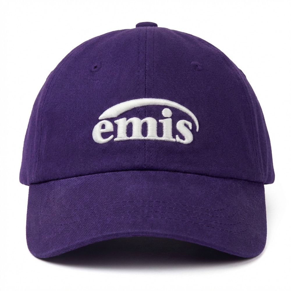 韓國 emis NEW LOGO EMIS CAP(RENEWAL) 韓製 新標誌款棒球帽 紫色PURPLE