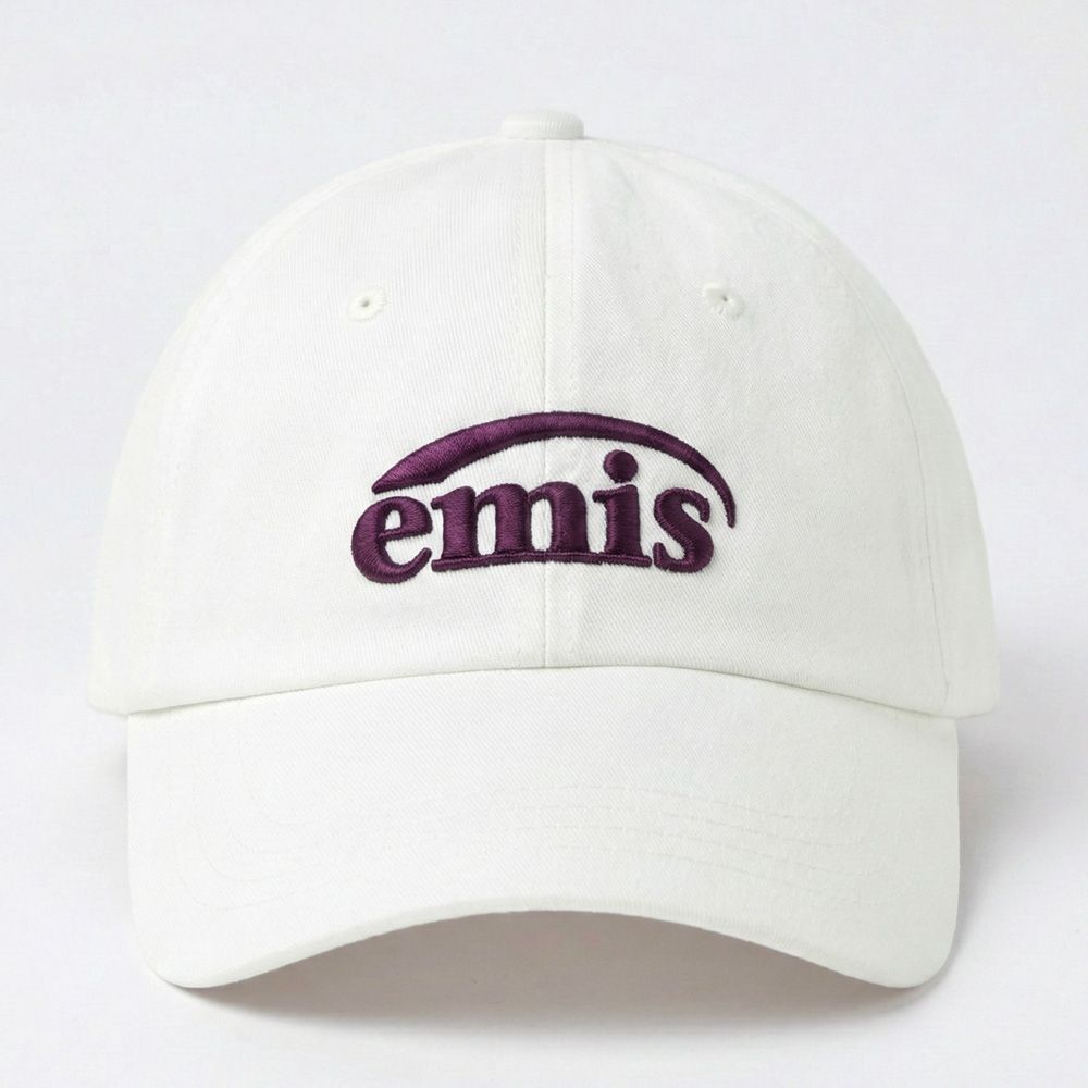 韓國 emis NEW LOGO EMIS CAP(RENEWAL) 韓製 新標誌款棒球帽 白色WHITE